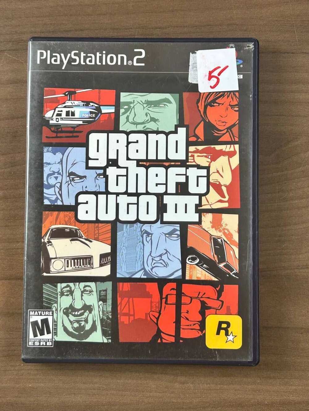 Grand Theft Auto III GTA 3 PS2 PlayStation 2 w/ Manual NTSC-U/C